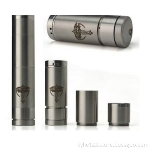 Stainless rebuildable mechanical mod chiyou nemesis king chiyou mod 